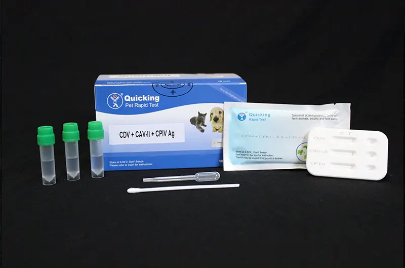 CDV+CAV-II+CPIV Ag Triple Rapid Test ( W81014 )