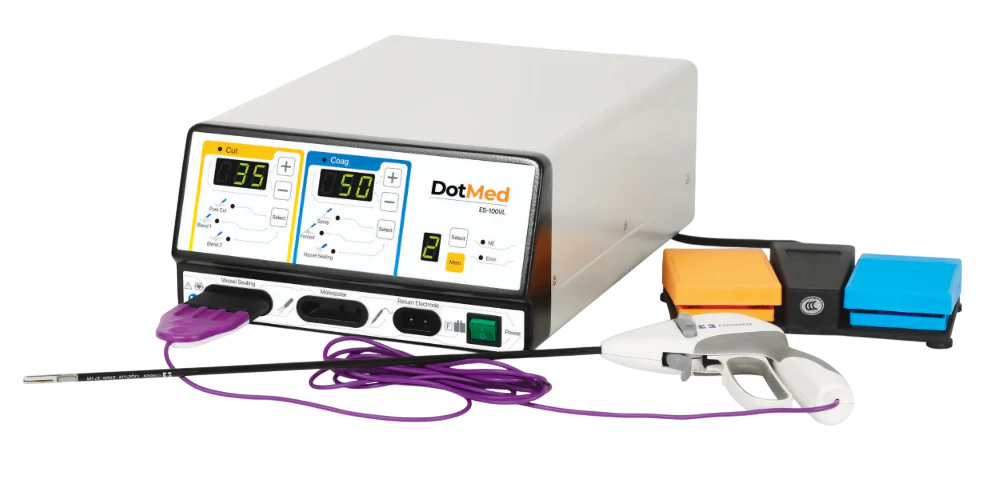 ES-100VL 2 in 1 Monopolar and Vessel Sealer Generator