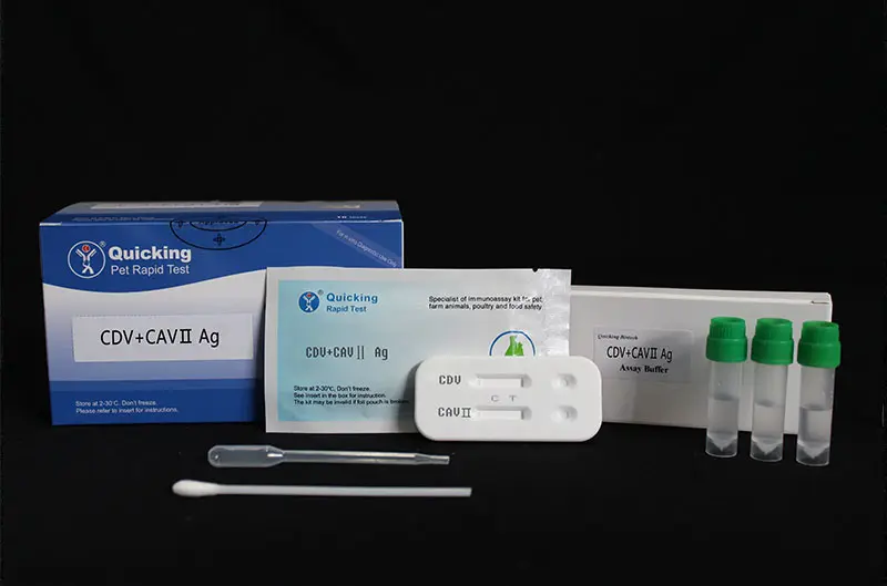 CDV+CAV-II Ag Combined Rapid Test（W81067）