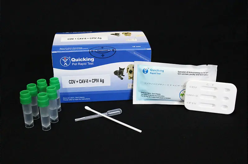CDV+CAV-II+CPIV Ag Triple Rapid Test ( W81014 )