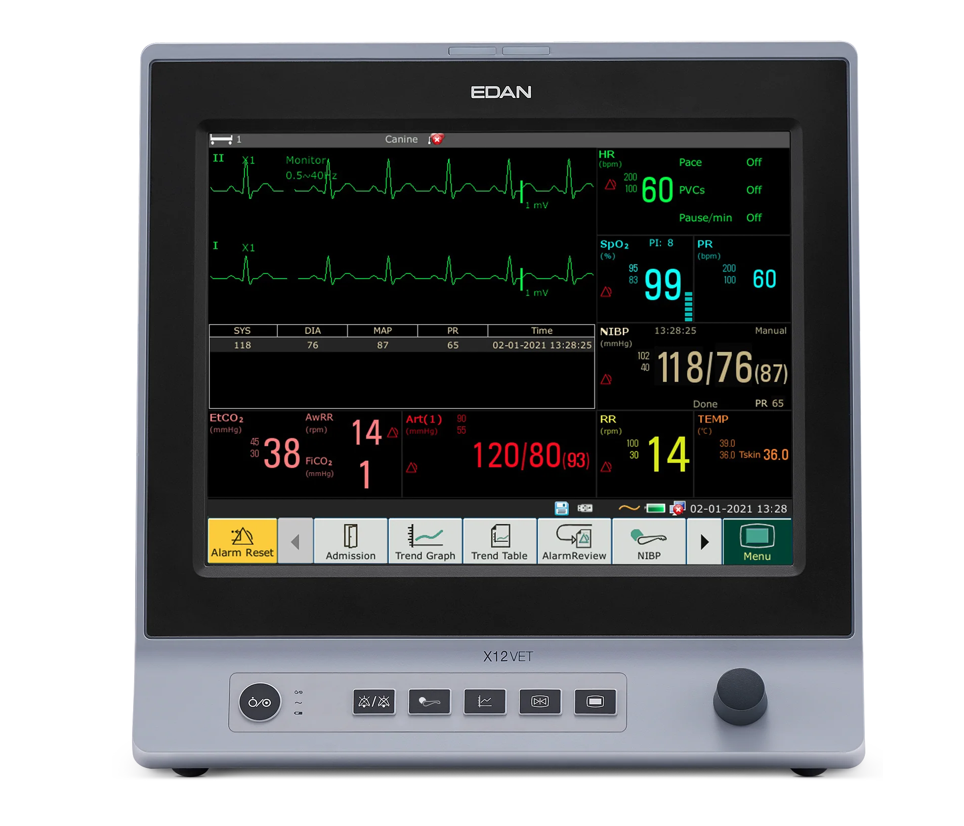 Edan X12 Veterinary Monitor