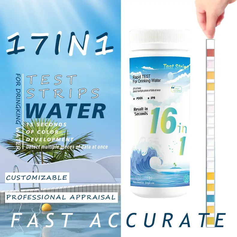 Water Reagent Test Kit For Drinking Water, Swimming Pool Water & Spa Water Test Kit